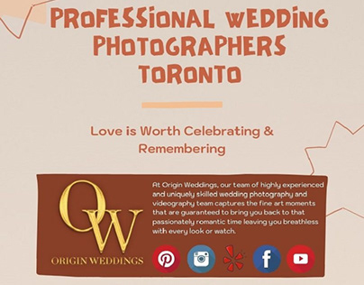 Professional wedding photographers in Toronto