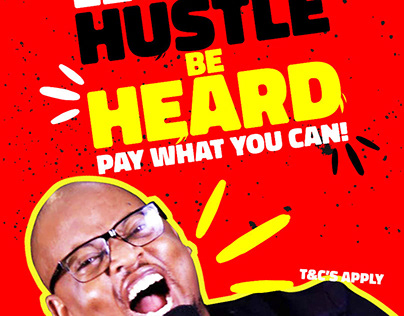 Let your Hustle be heard - IG Insta stories Posters