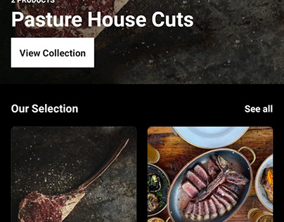 Pasture Meat Shop l Instagram Shopping