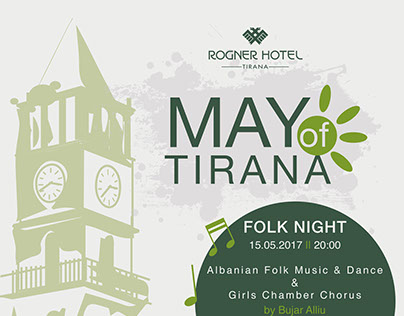 May of Tirana | Live Music Poster