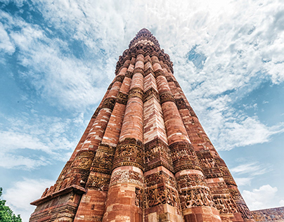 Qutub Minar - 1 - march 2016 - New Delhi - India