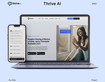 Thrive AI - Chat Bot App