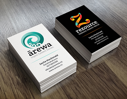 Ārewa and Rezource partner companies - branding