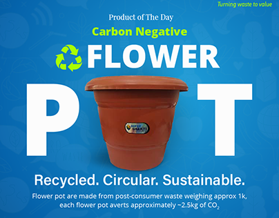 Flower Pot - Carbon Negative