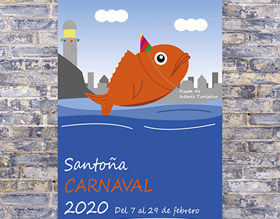 Cartel Carnaval de Santoña 2020