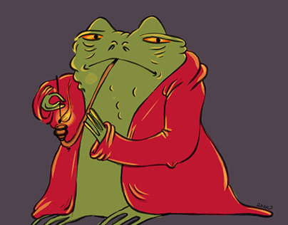 Wise toad