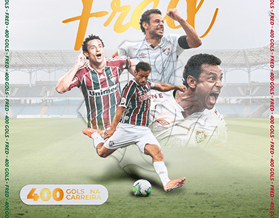 Fred 400 gols - Fluminense