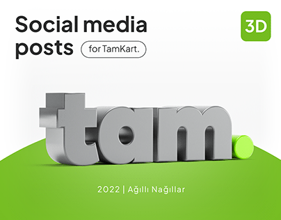 TamKart | 3D Social Media Posts