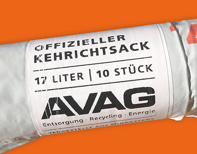 Redesign of the official AVAG waste bags