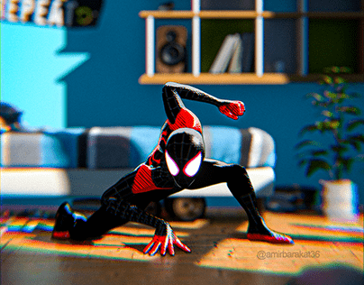 Spider-man Fan Animation Miles Morales