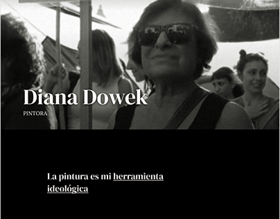 Landing Page - Diana Dowek Pintora