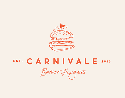 Carnivale Burger - Branding and Packaging