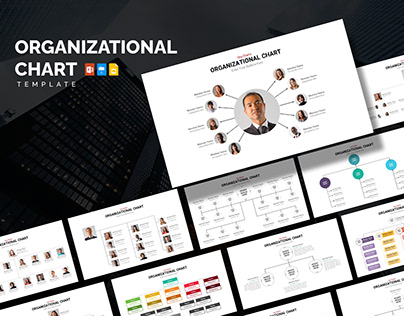 Organizational Chart Infographic Template