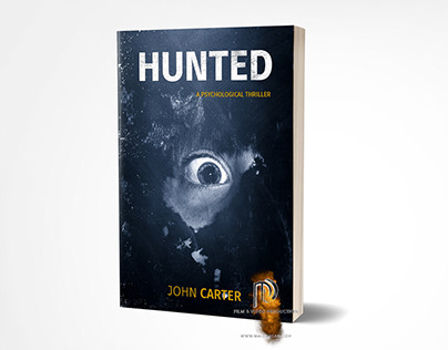 Hunted Book cover design