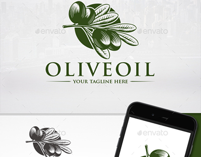 Olives Logo Template