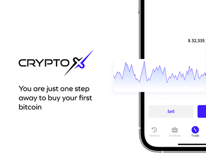 Mobile app for buying cryptocurrencies