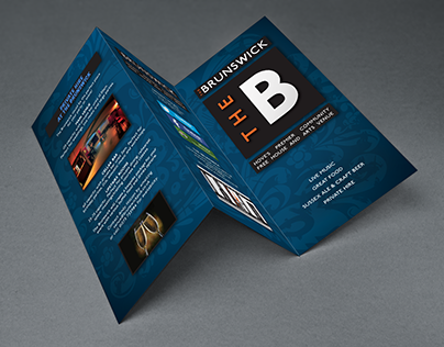 The Brunswick promotional tri-fold leaflet