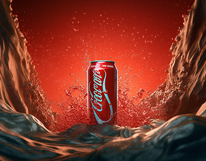 Bubbly Coca-Cola Motion Graphic Video