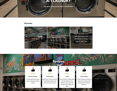 Laundry website