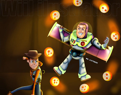 Toy Story - Woody Vs Buzz Lightyear