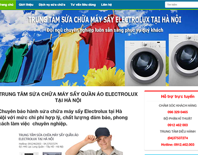 Sửa Chữa Máy Sấy Quần Áo Electrolux Tại Hà Nội