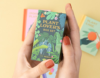 Plant Lover's Box - Botanical Mini Book Set