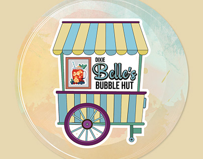 Dixie Belle's Bubble Hut - Logo Design
