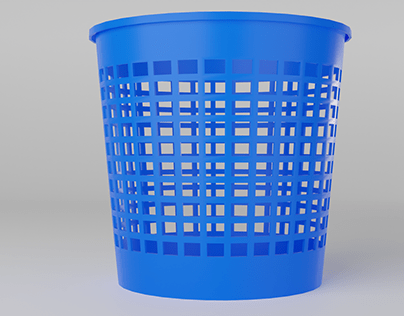 Plastic dustbin | Poubelle plastique | Blender