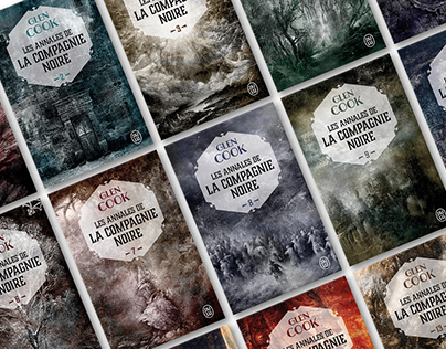 Glenn Cook - La Compagnie Noire - Book cover design