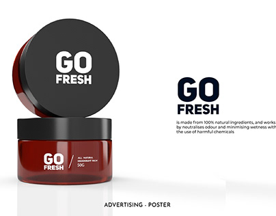 Go Fresh - deodorant Logo and Advertising
