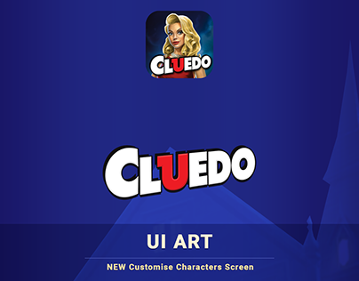 Cluedo Character Customization UI/UX Study