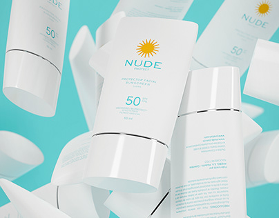 Nude Sunscreen | 3D Modeling & Visuals