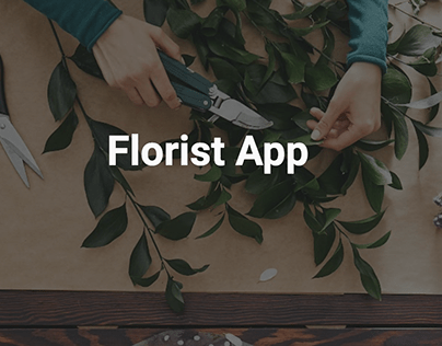 UX Case Study - Florist App