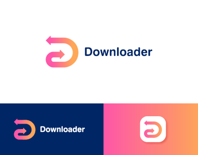 Downloader Modern logo