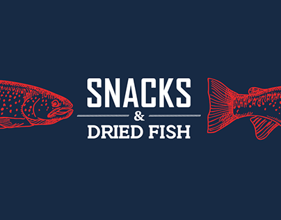 Snacks&Dried fish store identity