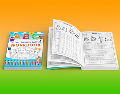 Activity Book Cover and Interior Design For Kids