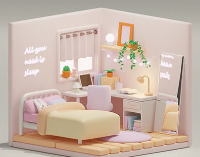 Bedroom (Art by Tran Tutorial)