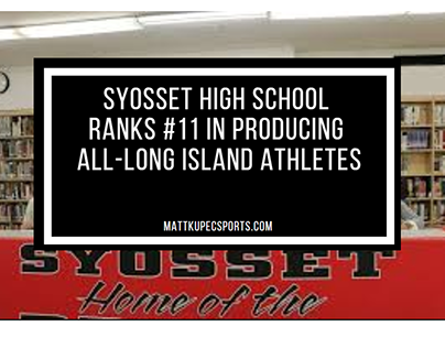Matt Kupec: Syosset HS #11 in All-Long Long Athletes