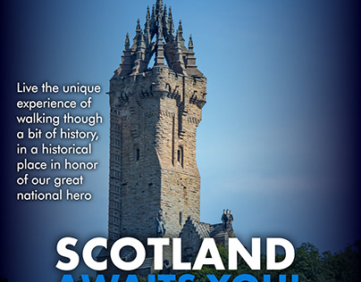 Scotland Tourism banner "William Wallace"