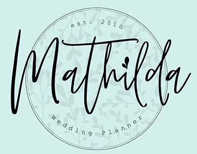 Mathilda Hand-drawn Logo - Minimalist Logo