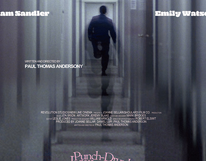 Punch-drunk love - poster redesign