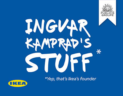 IKEA | INGVAR KAMPRAD'S STUFF!