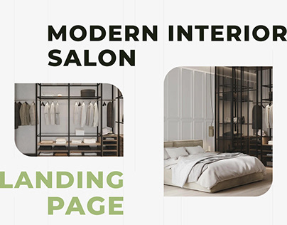 Newdoor — Interior Salon Landing Page