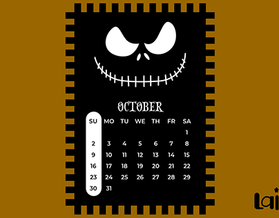Halloween Calendar Svg tshirt design