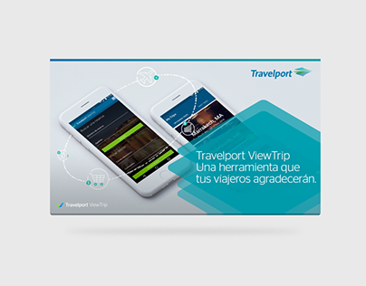 Travelport ViewTrip, diseño de arte para campaña.