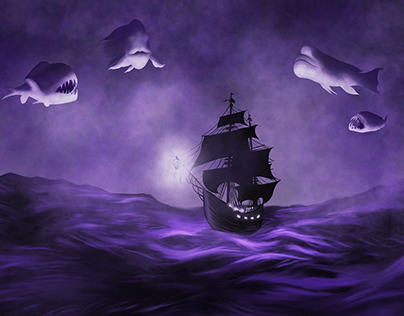 From a dream diary - pirates and flying fish