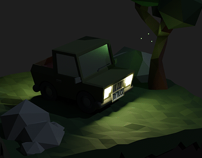 Blender: Low Poly Toy Truck