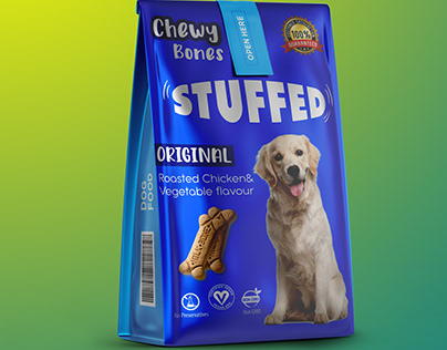 Chewy Bones Packaging Design
