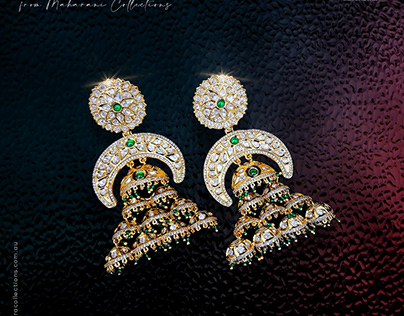 Glamorous Layered Jhumkas From Maharani Collections
