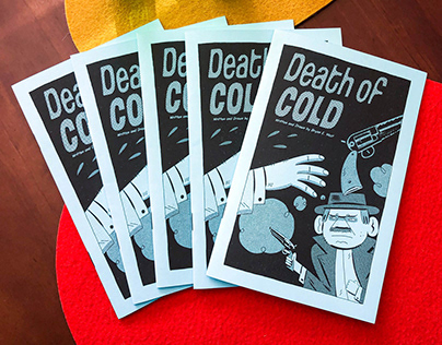 Death of Cold Risograph Comic Book